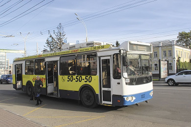Из-за коронавируса в Тамбове закрыли троллейбусный маршрут