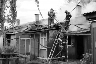 Пожар оставил без крова шесть семей