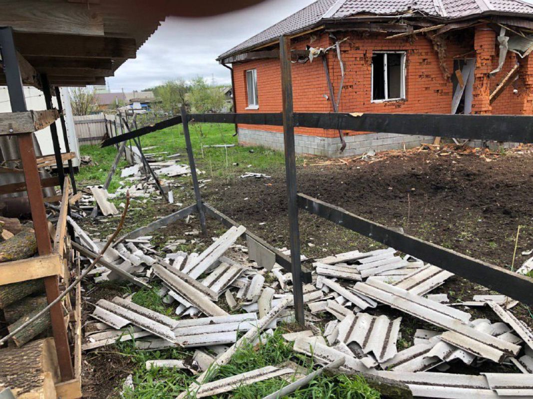 <p>Последствия одного из прошлых обстрелов</p>
