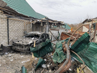 Несколько жилых домов попали под обстрел ВСУ в Черноземье