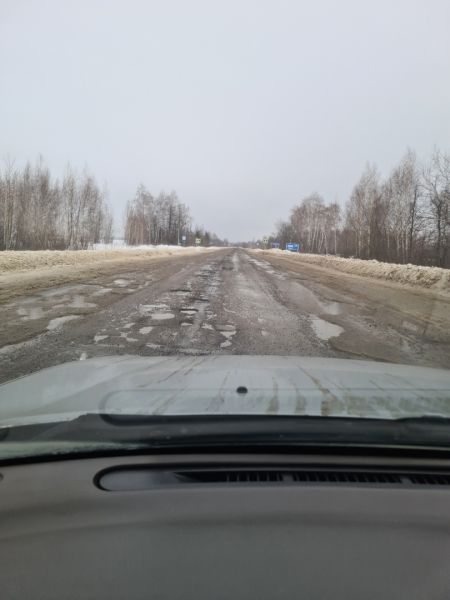«Яма на яме»: в сеть попали снимки самой адской дороги Тамбовской области
