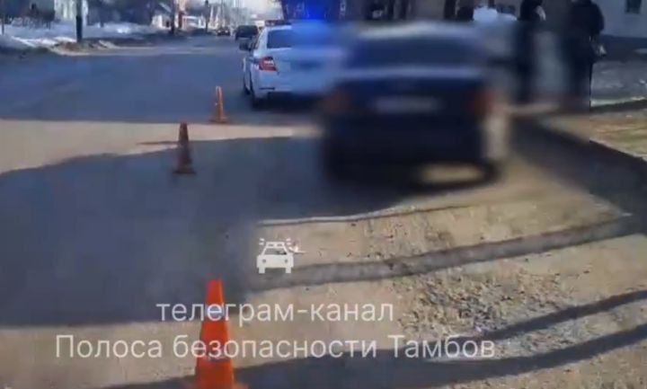 В Тамбове машина с пьяным водителем сбила женщину