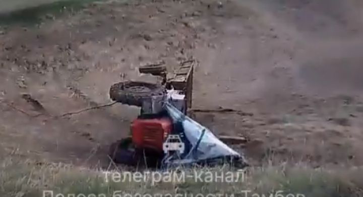 В Тамбовской области насмерть разбился тракторист
