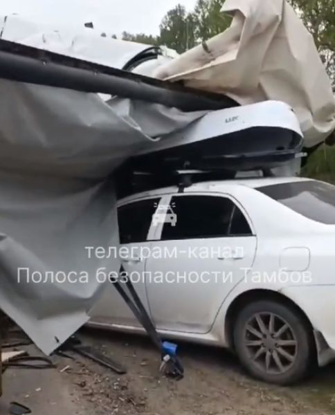 В Тамбовской области водитель «ГАЗели» погиб в массовом ДТП на трассе