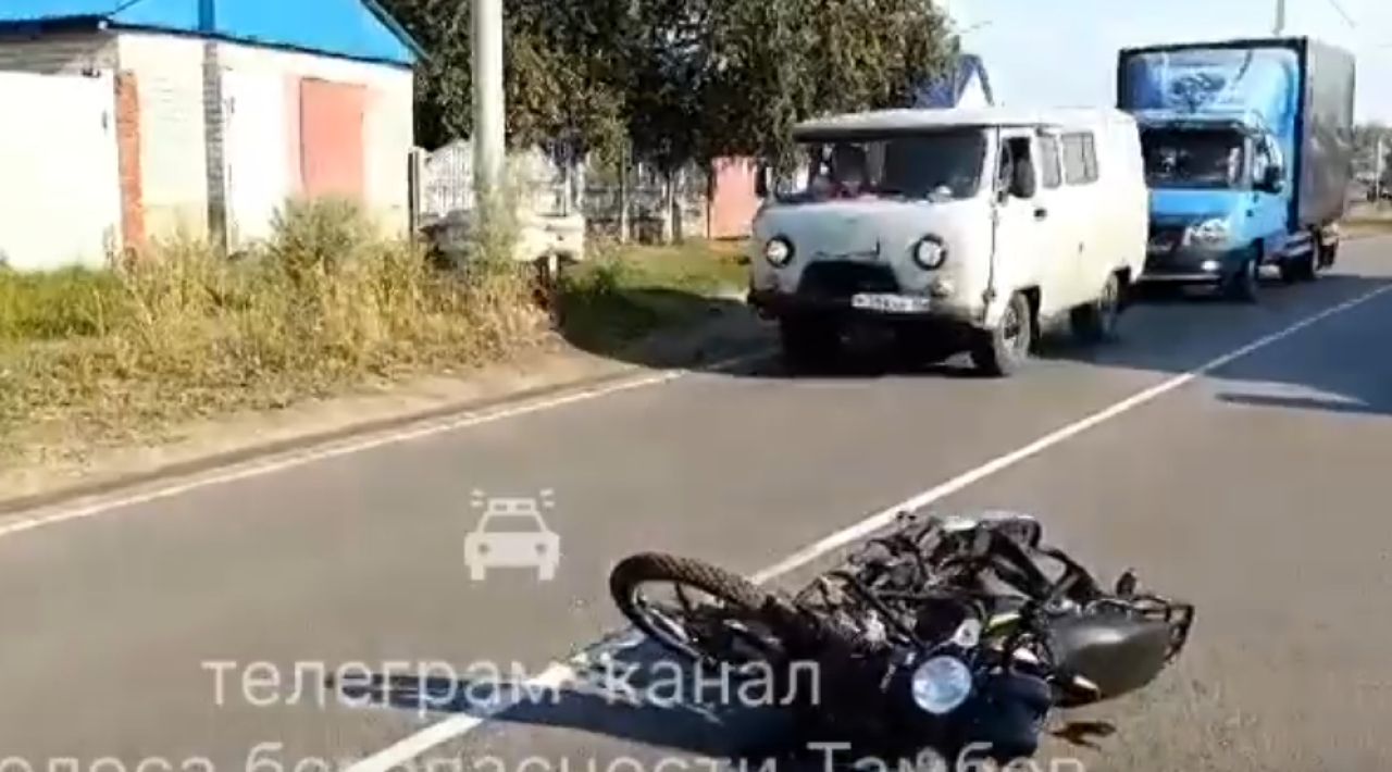 В Тамбовской области насмерть разбился мотоциклист