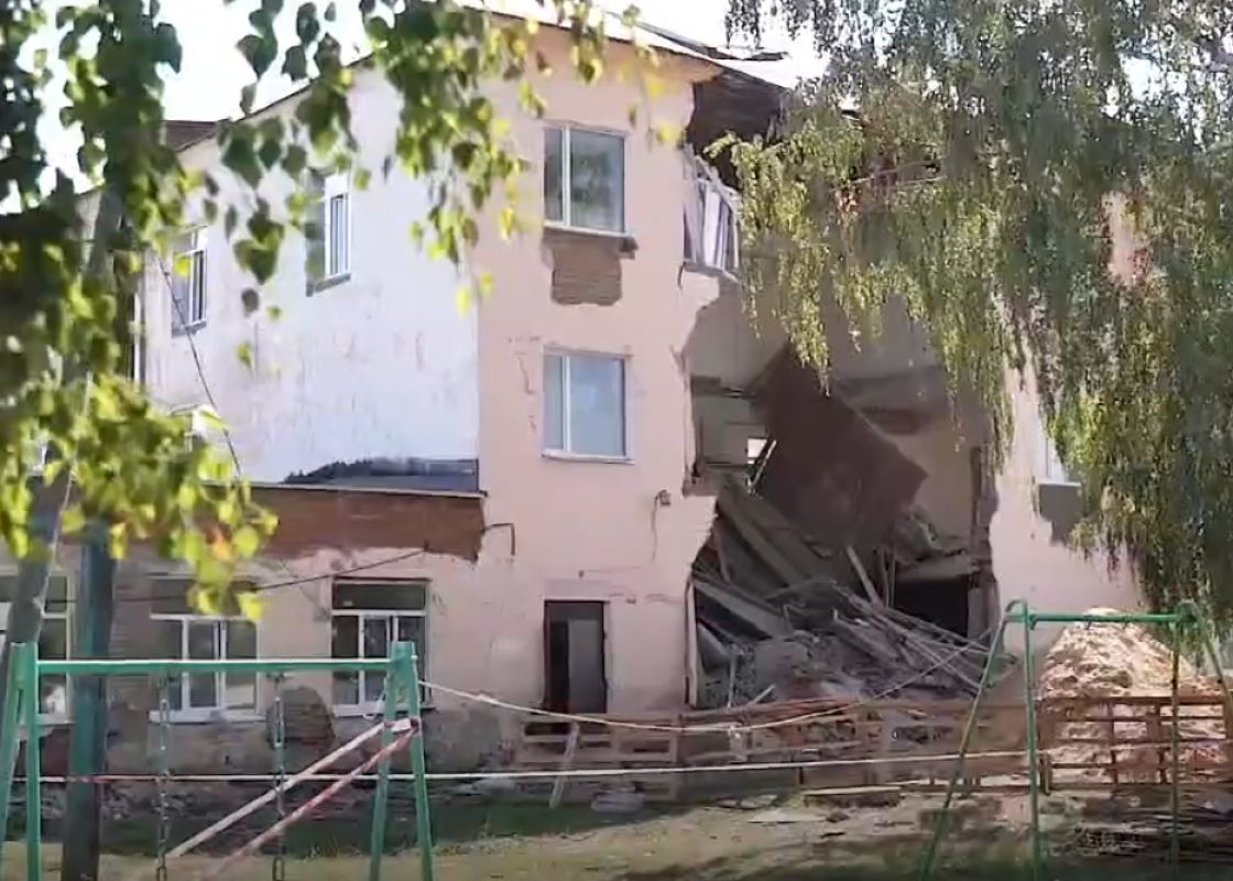 Глава Тамбовской области назвал причину обрушения стены в школе-интернате