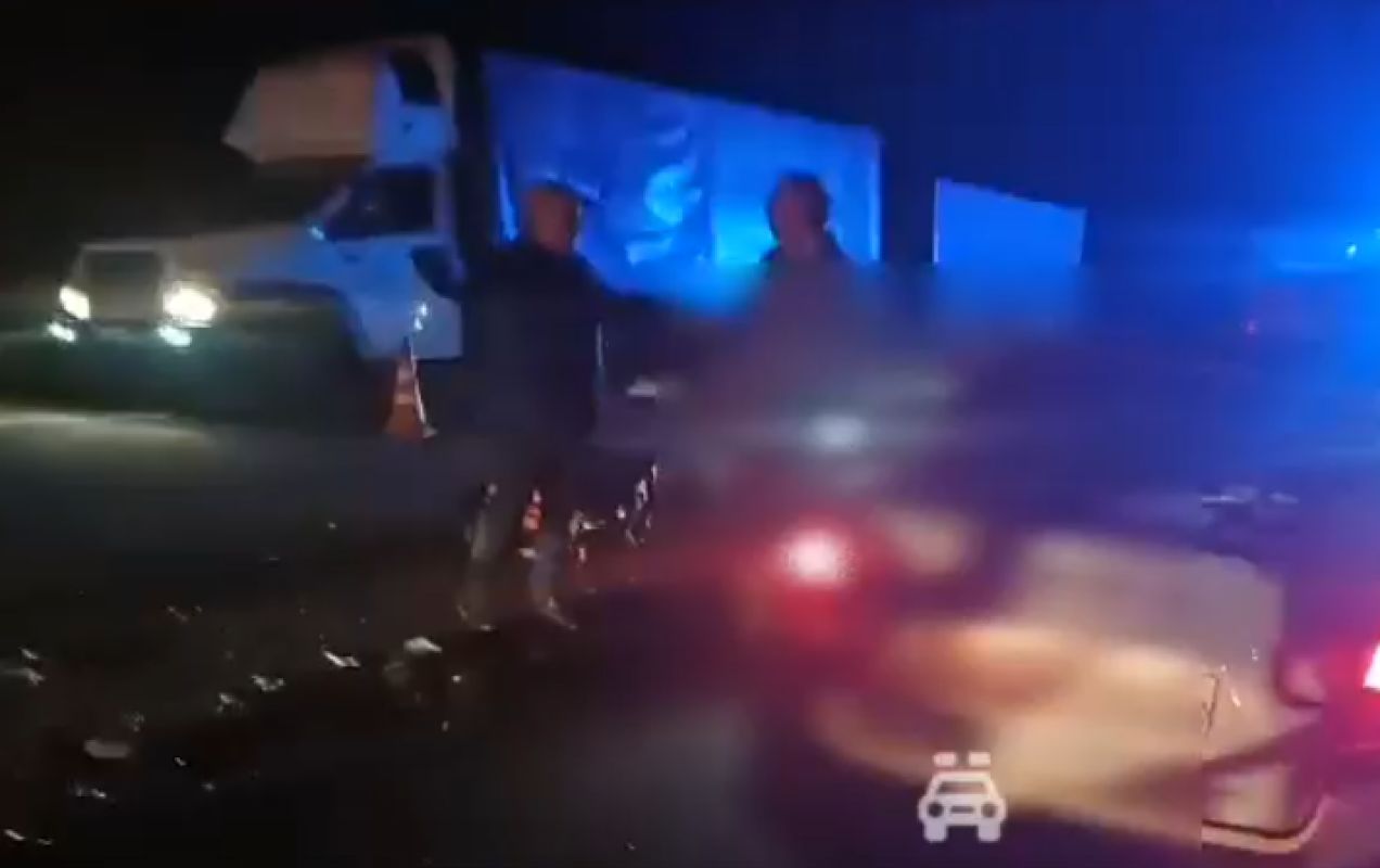 В Тамбовской области молодой человек погиб в массовом ДТП с фурой