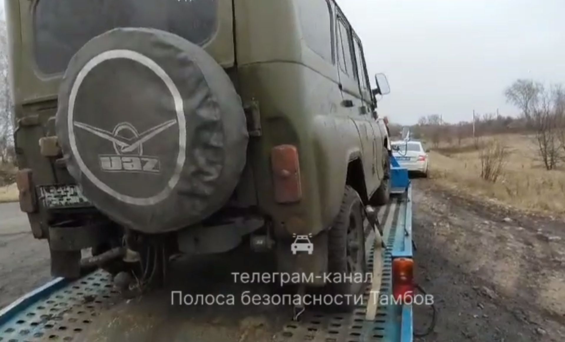 В Тамбовской области нарушитель на разутой машине стал участником погони со стрельбой
