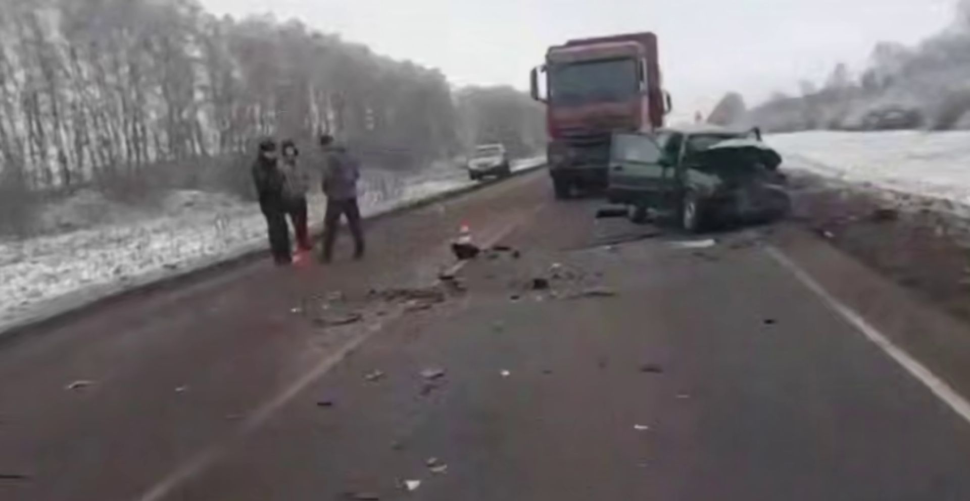 В Тамбовской области водитель легковушки погиб в аварии с фурой