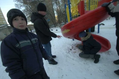 Собаку застрелили  на глазах у детей