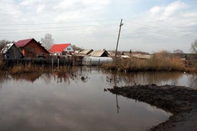 В Тамбовской области подтопило еще один поселок