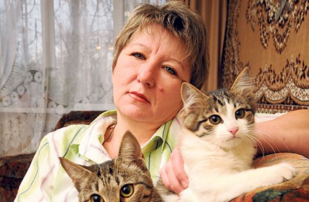 Сейчас в доме Сагайдачных живут две новые кошки