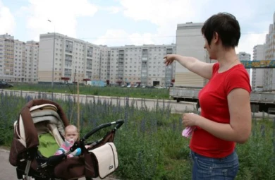Молодые мамы решили обустроить микрорайон