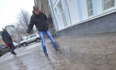 Тамбов превратился в каток