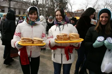 В Тамбове отметили Широкую Масленицу