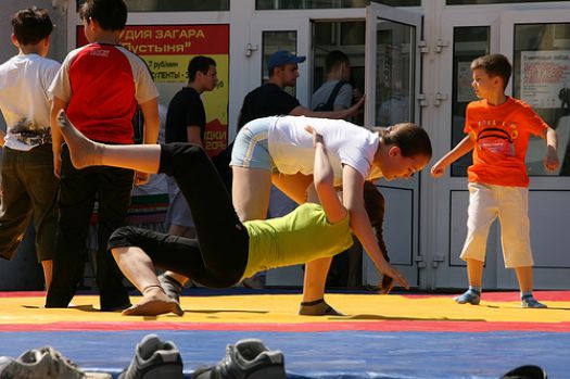 Праздник народных игр прошел в Тамбове