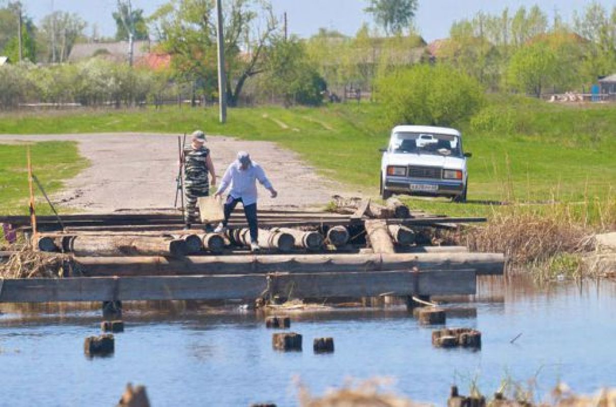 От Малиновки жителей Голдыма и Троицкой Дубравы отделяет 20 метров реки Цны глубиной до трёх-пяти метров