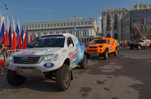 Тамбов встретил участников ралли «Шелковый путь»