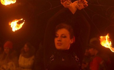В День влюбленных в Тамбове разогнали файер-шоу