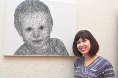 «На портрет сына у меня ушло три тысячи гвоздей»
