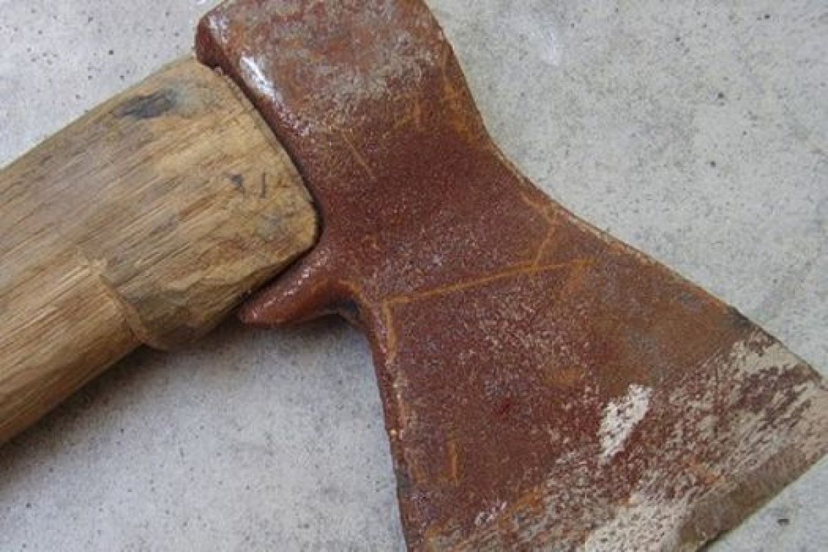 Тамбовчанина могут посадить на 15 лет за то, что зарубил собутыльника топором