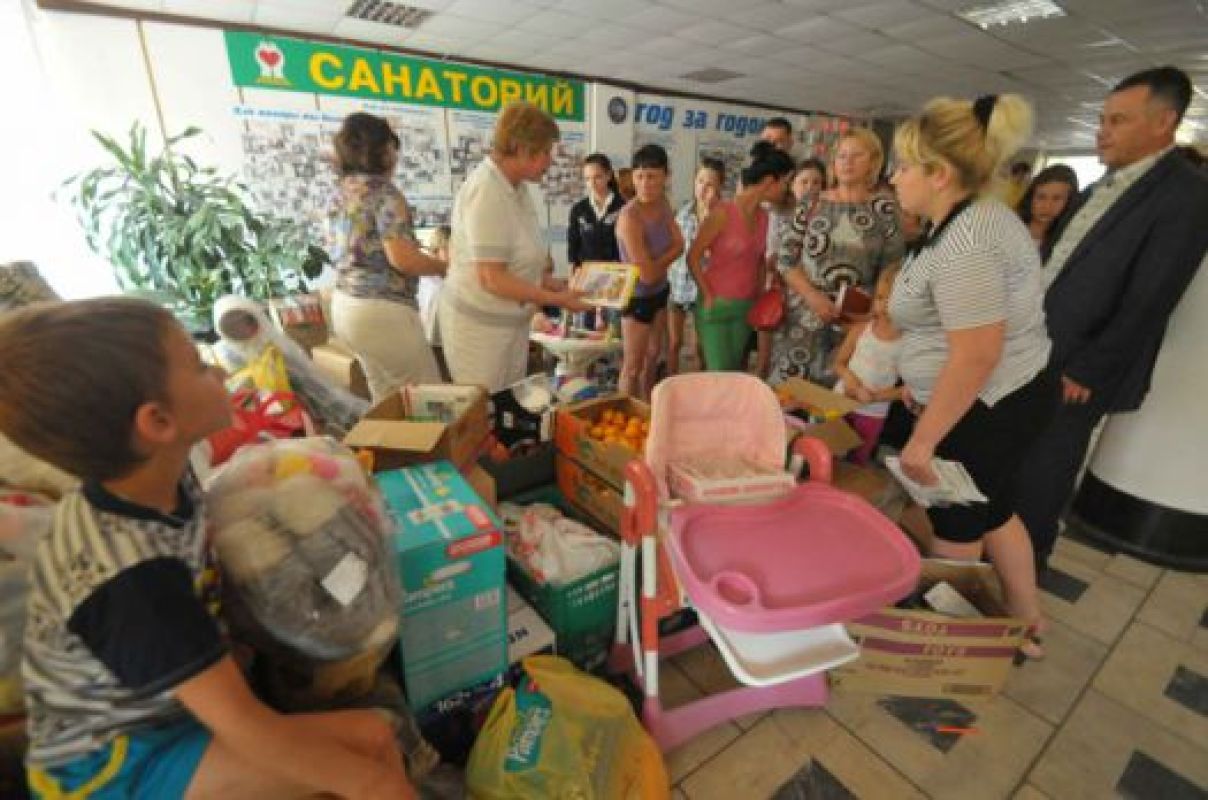 Беженцы благодарны россиянам за тёплый приём и оказанную помощь