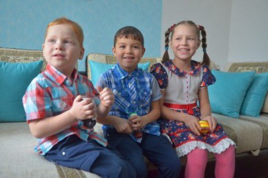 Семья из Тамбовской области усыновила троих детей из детского дома