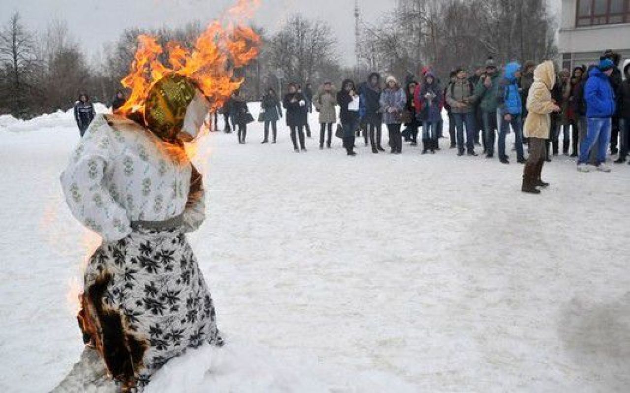 Студенты ТГТУ отпраздновали Масленицу