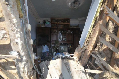 Хозяин дома, в который утром врезался внедорожник: «Мой внук родился в рубашке»