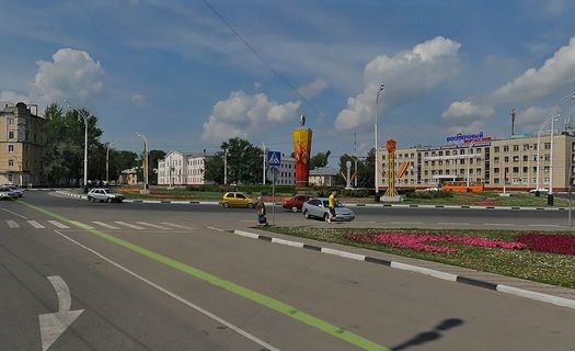 Комсомольская площадь тамбов карта