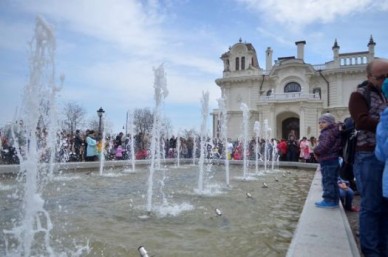 В Тамбове прошел праздник открытия фонтанов «Мелодия воды»