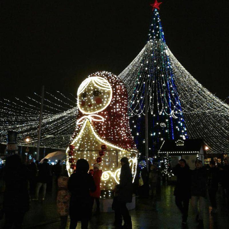 Главная ёлка Белгородчины простоит до старого Нового года
