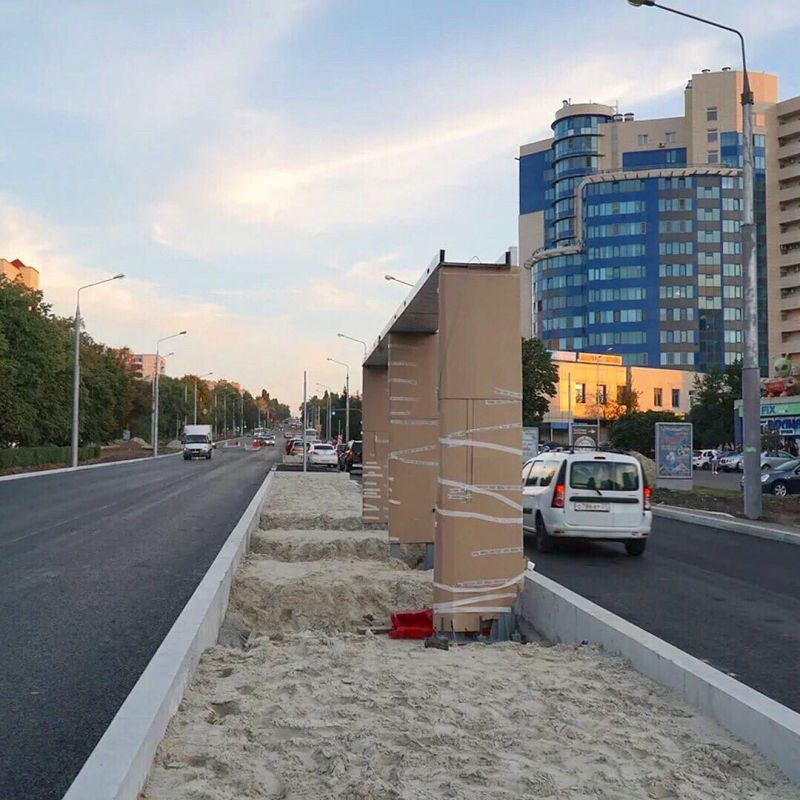 Белгородцы сравнили новые остановочные павильоны на Щорса с женскими трусиками